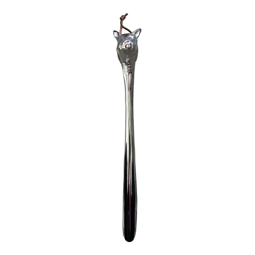 Obouvací lžíce s hlavou divokého prasete - 52*5*1cm