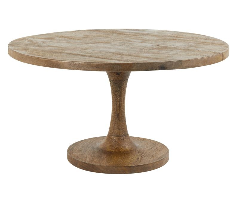 Kulatý dřevěný bistro stolek Bicaba - Ø70*40 cm Light & Living
