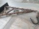 Závěsný kovový hák s dřevěným obmotáním - 30*4* 36cm