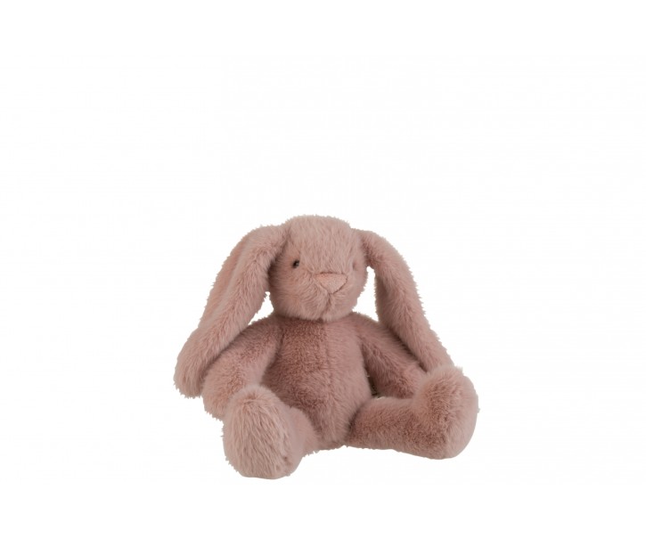 Plyšový růžový malý králíček - 26*20*30 cm