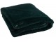 Tmavě zelená chlupatá deka Cutie - 180*130*3 cm