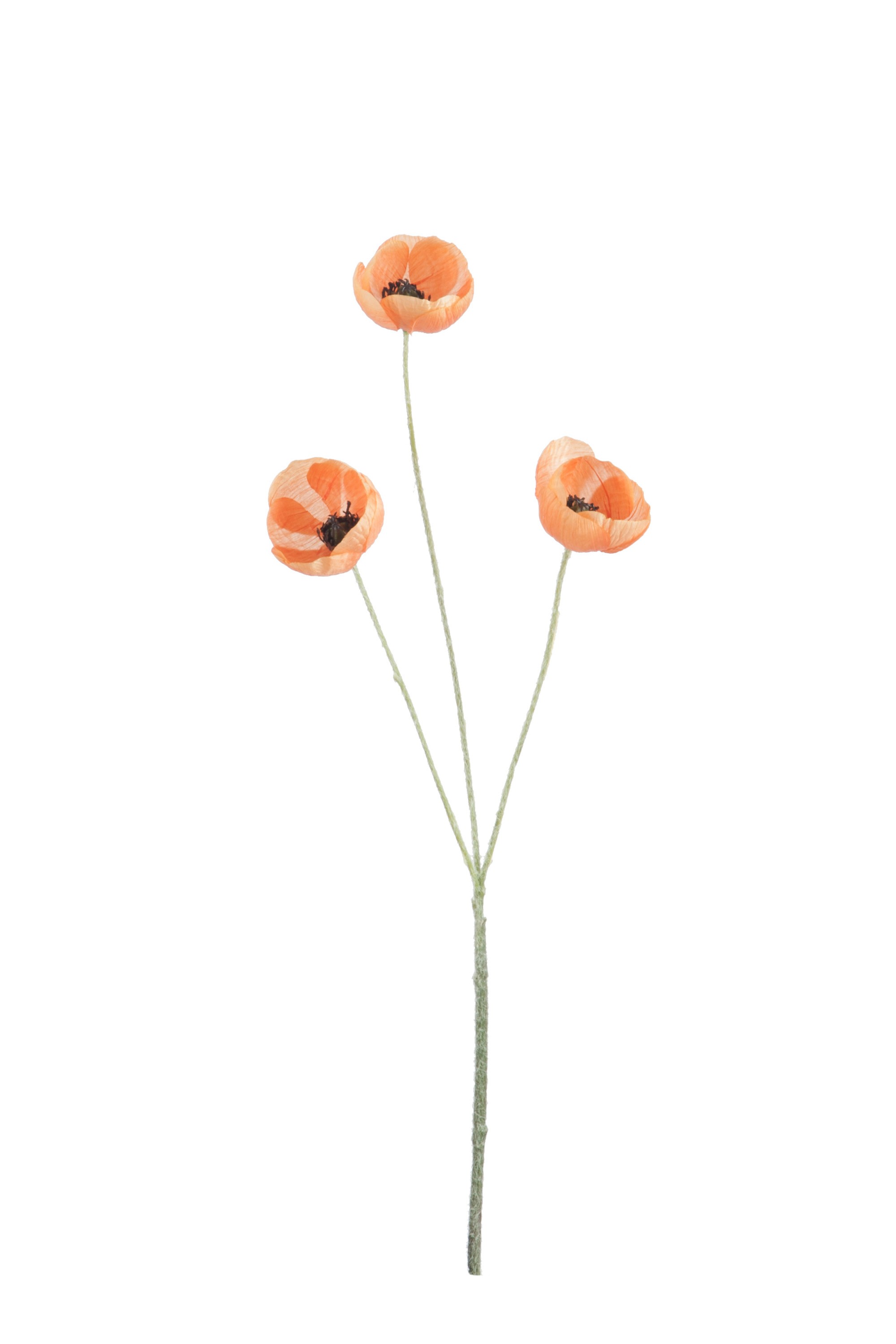 Umělá dekorativní květina Vlčí mák - 15*7*50 cm J-Line by Jolipa