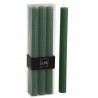 Světle zelené stolní dlouhé svíčky (6 ks) - 7*4,5*24 cm Barva: zelenáMateriál: parafín