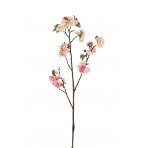 Větvička s růžovými květy Blossom - 22*5*82 cm