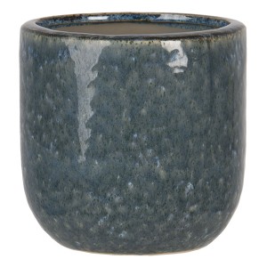 Tmavý žíhaný obal na květiny Zita L - Ø 13*13 cm