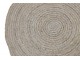 Přírodně hnědý jutový kulatý koberec Irbi - Ø 120 cm