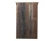 Hnědý dřevěný regál s policemi - 61*16*99 cm