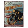 Nástěnná kovová cedule Motorcycle 1963 - 33*25 cm Barva: vícebarevnáMateriál: kovHmotnost: 0,317 kg