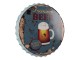 Nástěnná kovová cedule Beer here - Ø 50 cm