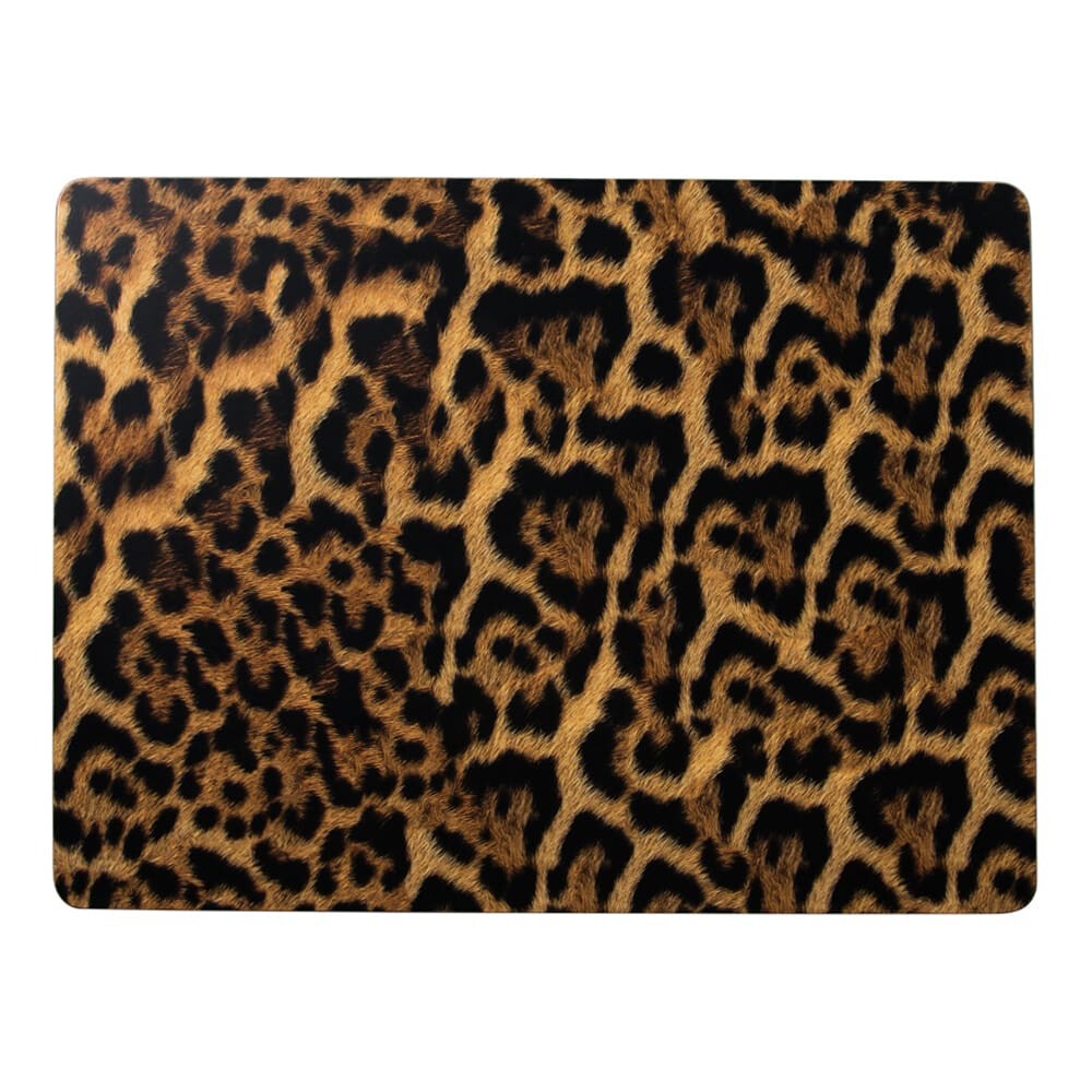 Pevné korkové prostírání s motivem leopardí kůže (4ks) - 30*40*0,4cm Mars & More