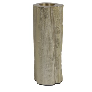 Zlatý kovový svícen Tocon M - 9*8*21 cm