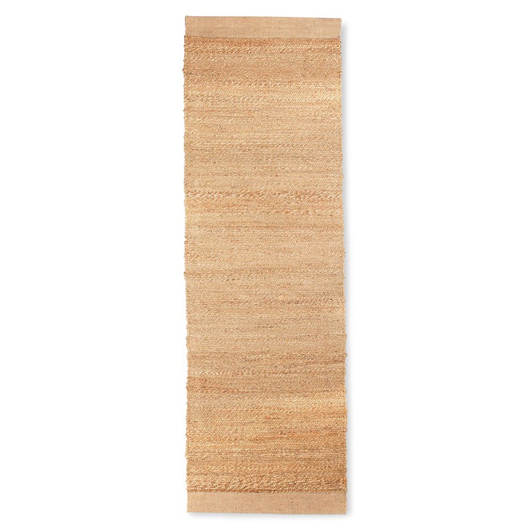 Přírodní dlouhý bavlněný koberec / běhoun Woven - 60*200cm