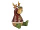 Vánoční dekorativní sošky sobů Merry Christmas (3ks) - 18*5*9 cm