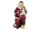 Vánoční dekorativní soška Santy s dítětem - 9*9*18 cm