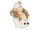 Vánoční dekorativní soška klauna - 11*11*15 cm