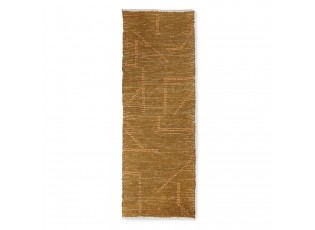 Přírodní dlouhý bavlněný koberec / běhoun Woven - 60*200cm