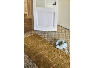 Přírodní dlouhý bavlněný koberec / běhoun Woven - 60*200cm