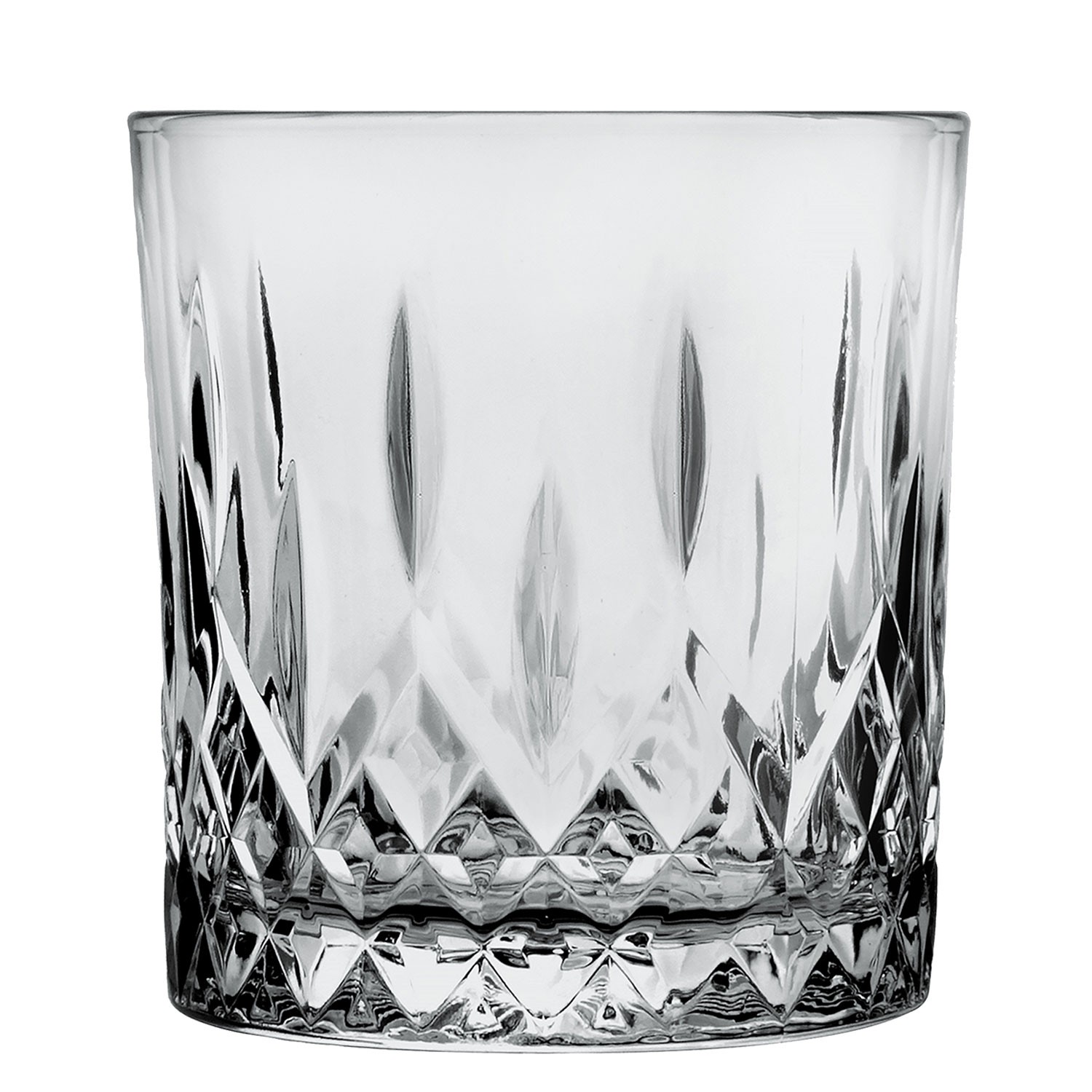 Skleněná nápojová sklenička Water Grey S - 280 ml