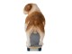 Dekorativní soška buldočka na skateboardu - 18*10*16 cm