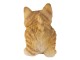 Dekorativní soška kočky s motýlkem - 19*8*10 cm