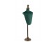 Menší figurina se zelenou sametovou látkou Torso - 26*19*80 cm