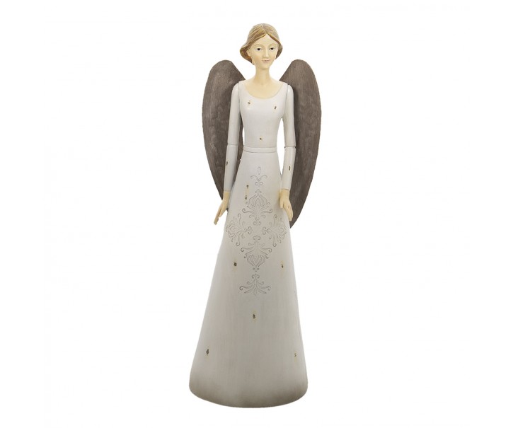 Dekorativní soška Andělky v šatech s křídly - 15*13*47 cm