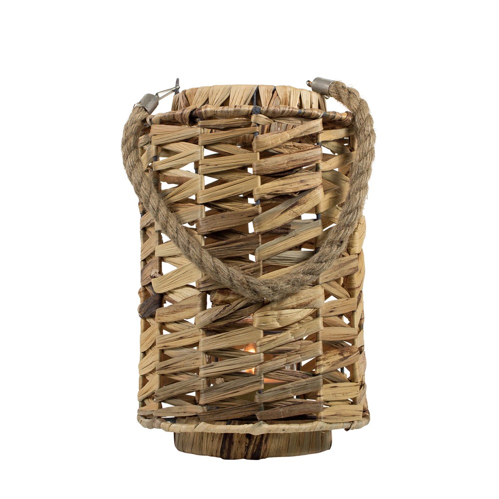 Pletená závěsná lucerna Paz 29cm - 19*19*29cm