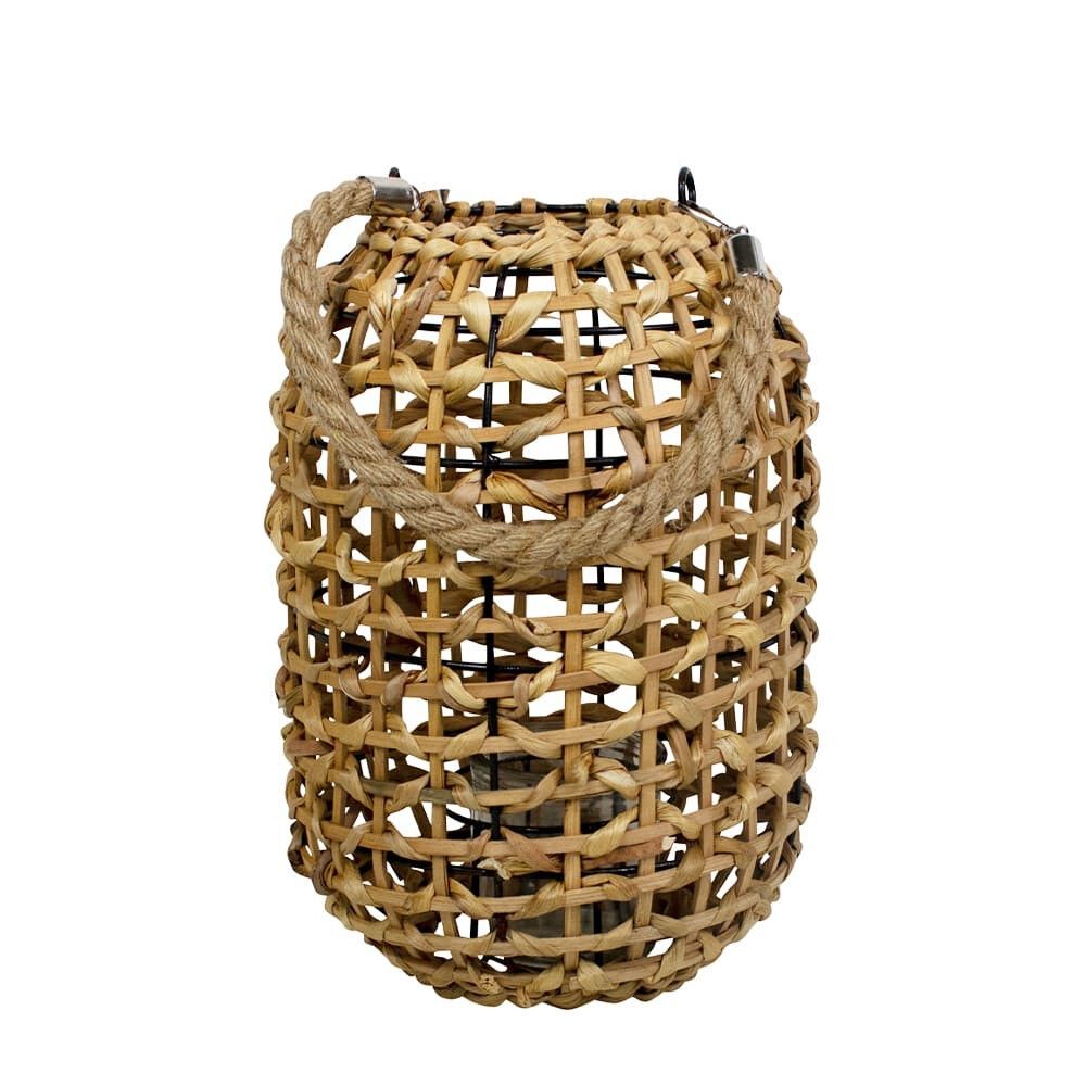 Lucerna z vodního hyacintu Valentina - 13*35*34cm