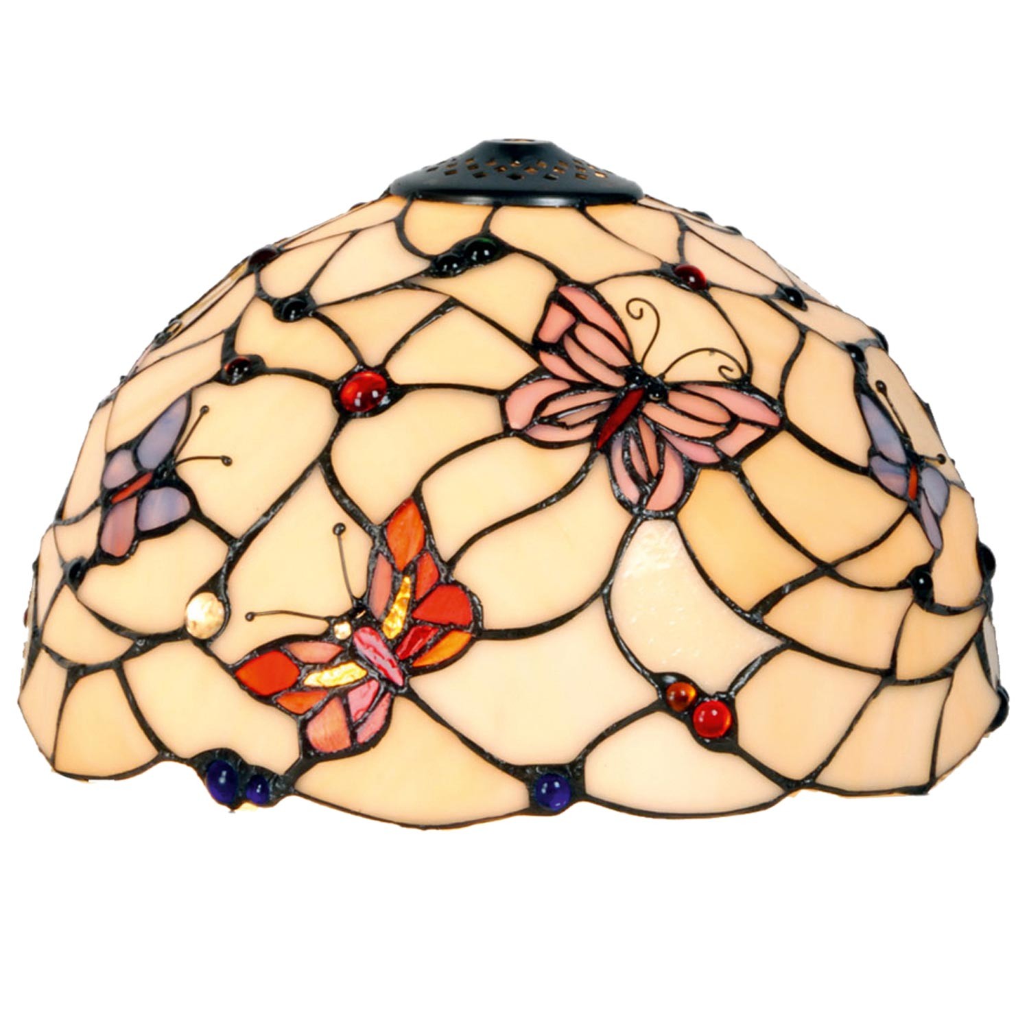 Stínidlo Tiffany Butterfly Garden - Ø 30*20 cm