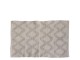 Béžový bavlněný koberec se vzorem - 90*60 cm