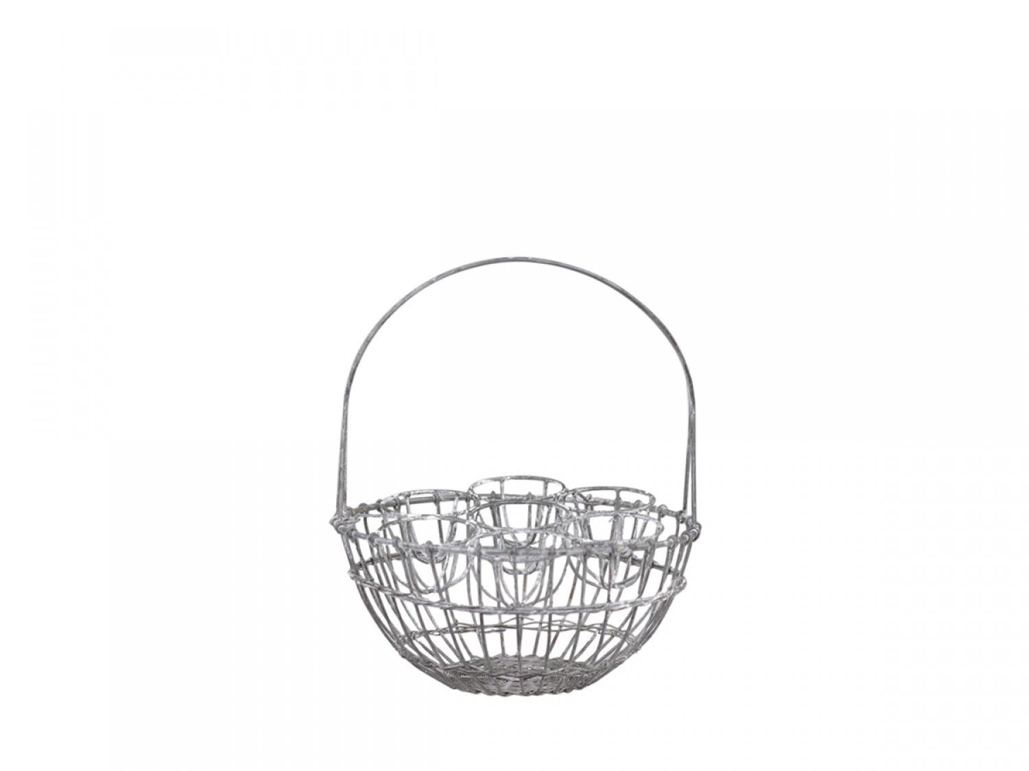 Kovový držák na 7 vajíček - Ø18*22 cm