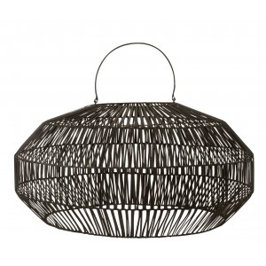 Závěsné přírodní ratanové stínidlo Drim - Ø 58*30 cm/ E27
