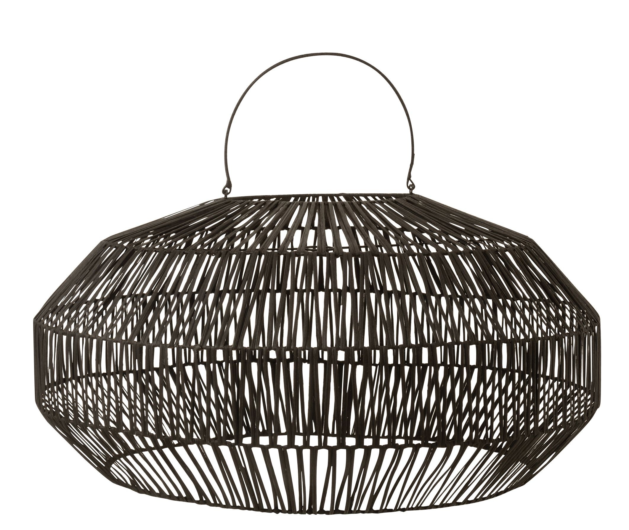 Závěsné přírodní ratanové stínidlo Drim - Ø 58*30 cm/ E27