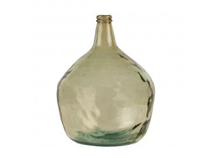 Jantarová skleněná váza z recyklovaného skla 16 L - Ø32*42cm