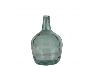 Modrá skleněná váza z recyklovaného skla 4L - Ø19*31cm