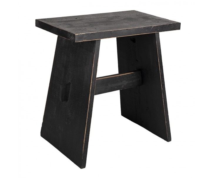 Dřevěná hnědá stolička FawnC - 42*28*43 cm