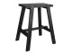 Dřevěná hnědá stolička FawnD - 50*39*58 cm