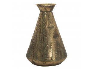 Zlatá antik dekorační váza Valentino - Ø 27*38 cm