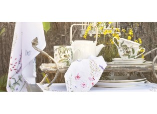 Bavlněný běhoun na stůl So Floral - 50*160 cm