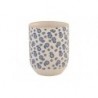 Kalíšek modrý - pr 6*8 cm/ 0,1L Materiál: porcelán