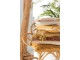 Okrový polštář se střapci zdobený ornamenty Vintage - 40*60 cm
