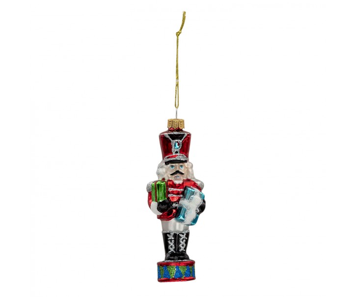 Závěsná vánoční ozdoba Louskáček - 5*4*15 cm