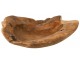 Servírovací mísa v přírodním tvaru z teakového dřeva Igor - 57*52*10 cm