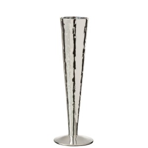 Stříbrná sklenička na šampaňské Oil transparent - Ø 7*23 cm