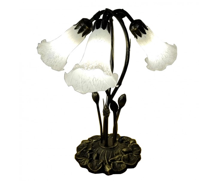 Stolní Tiffany lampa Leonie - 41*31*43 cm 