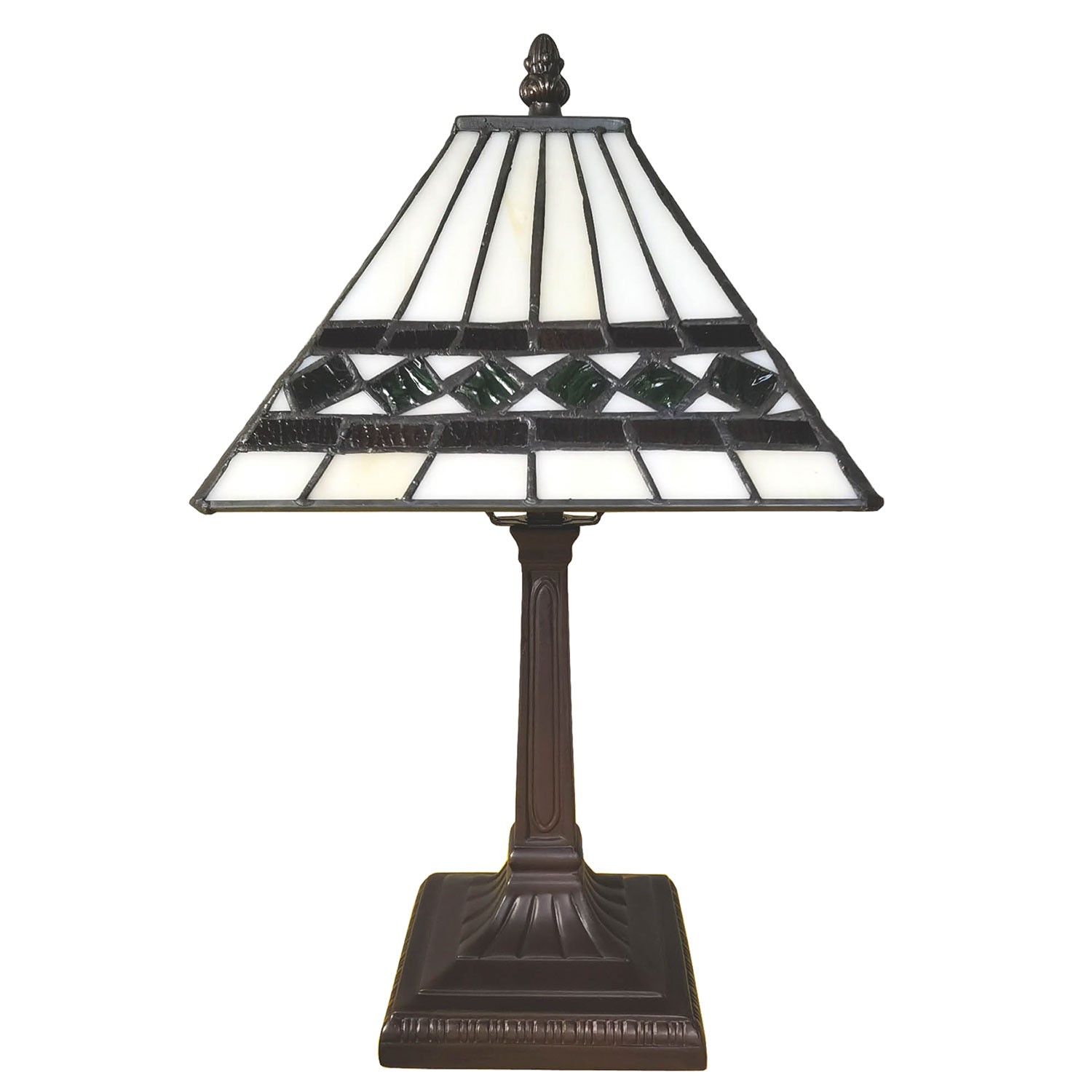 Stolní Tiffany lampa Yolande - 20*20*34 cm