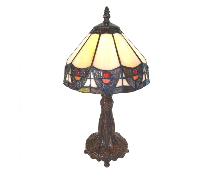 Stolní Tiffany lampa Cammi - Ø 20*34 cm