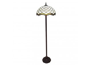 Stojací Tiffany lampa Solaine  - Ø 45*166 cm 