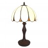 Stolní Tiffany lampa Arjean - Ø 31*43 cm E27/max 1*40W Barva: vícebarevnéMateriál: Polyresin /opálové skloHmotnost: 3,3 kg
