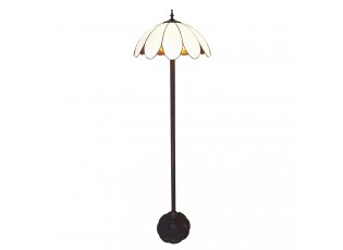 Stojací Tiffany lampa Arjean  - Ø 46*166 cm 